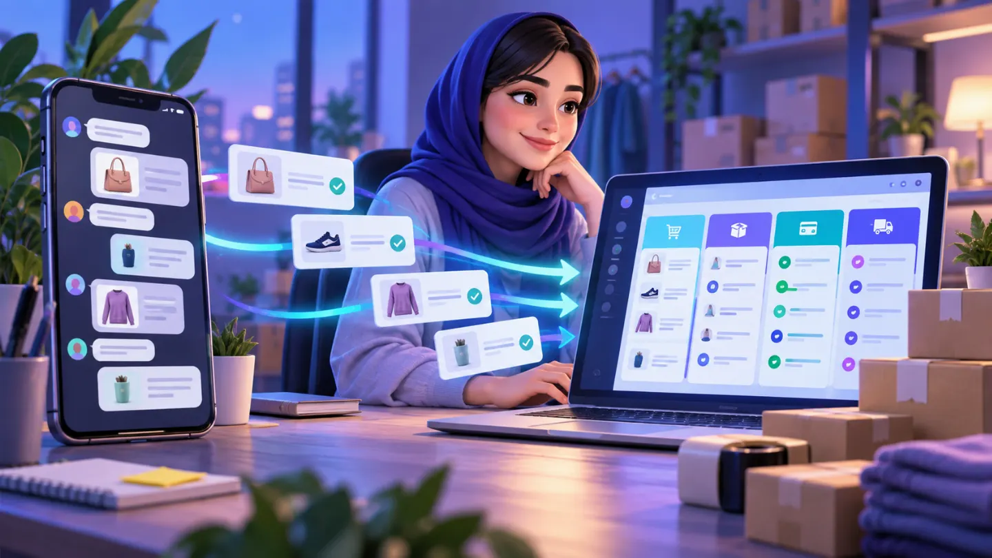 مدیریت سفارش آنلاینشاپ؛ انتقال فروش از دایرکت اینستاگرام به سایت
