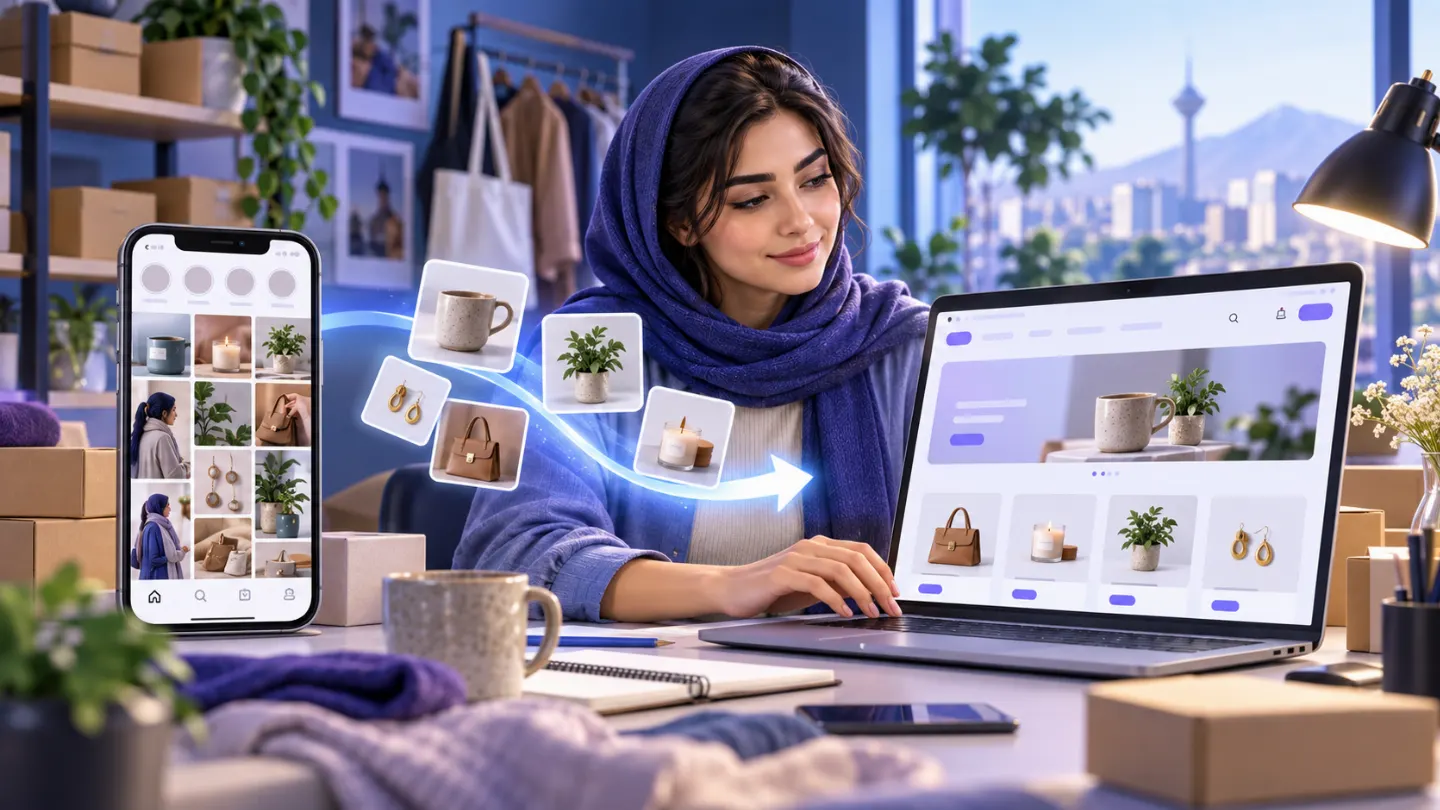 سایت برای پیج اینستاگرام؛ راهنمای کامل تبدیل آنلاینشاپ به فروشگاه