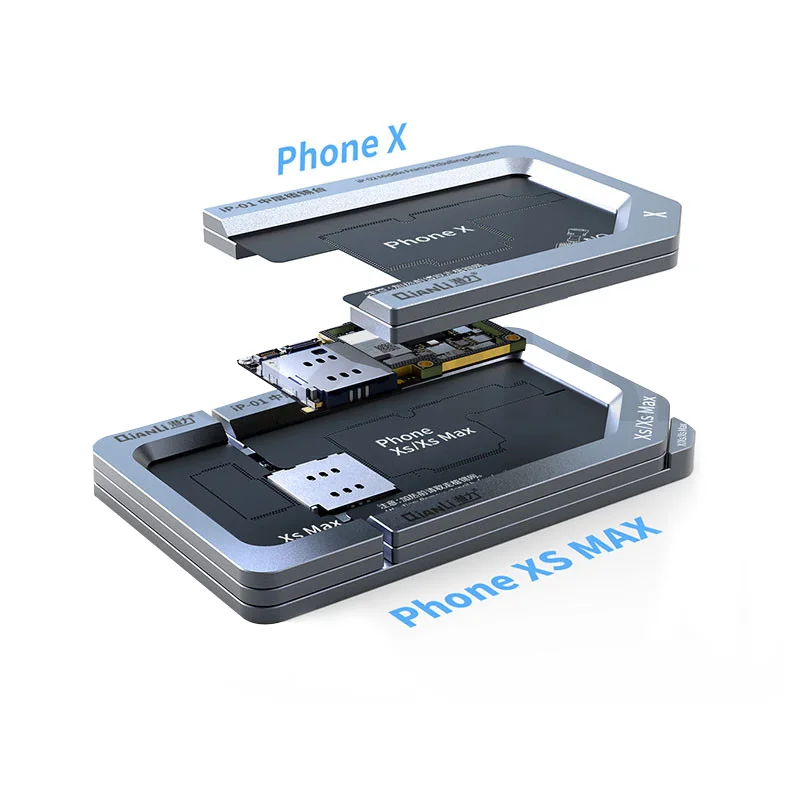 شابلون فلزی طبقات آیفون x/xs/xs max qianli ip-01 - تصویر 2